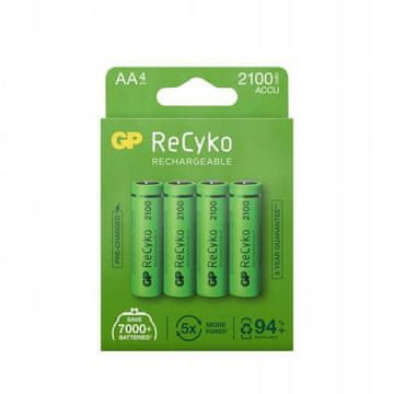 GP Batteries GP Baterije RECYKO 210AAHCE-2WB4/AA, 201212
