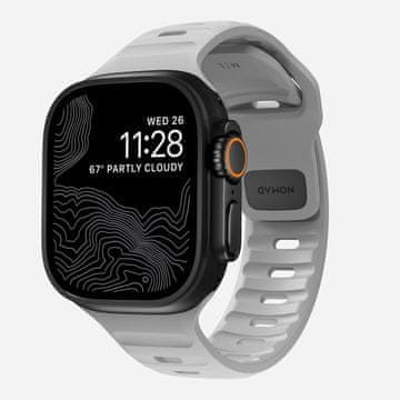 Nomad Nomad Sport Band remen, sivi, guma, vodootporan