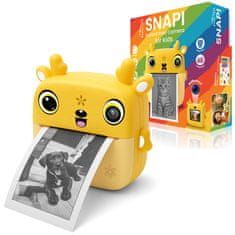 Kids Digitalna dječja kamera s termalnim printerom SNAPI MT4108, žuta