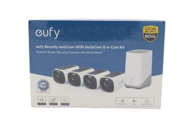 Eufy Eufy Cam Kit S330 4+1 komplet nadzornih kamera 4K
