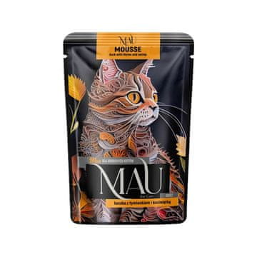 slomart MAU Mousse od patke s majčinom dušicom i mačjom metvicom - 85g