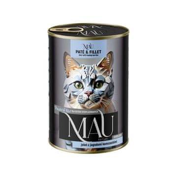 slomart DNT MAU Pate & Fillet jelen za sterilizirane mačke - mokra hrana - 400g