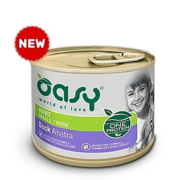 Oasy OASY One Protein Odrasli Patka - mokra hrana za male pse - 200g
