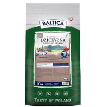 slomart BALTICA Flavours of regions Hrana za odrasle pse, 12kg, divljač s šumskim voćem