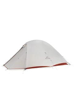slomart NATUREHIKE Cloud Up 3 Pro 20D šator, svijetlo sivo-crveni