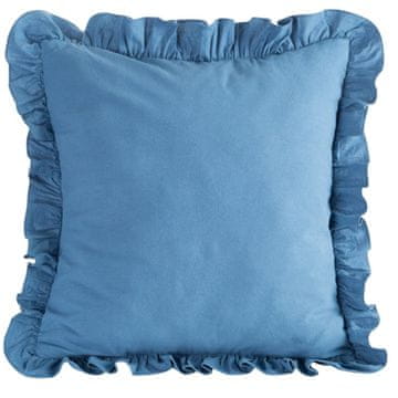 Eurofirany Poszewka FALBANKA 45x45 cm granat, pamuk