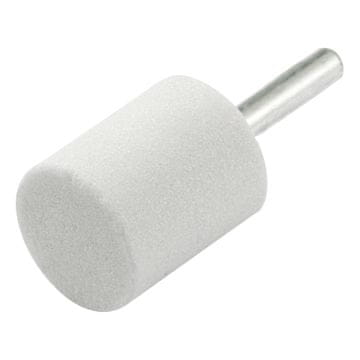 BRUSNI KAMEN za brušenje čelika na dršci P80 25x30x6mm