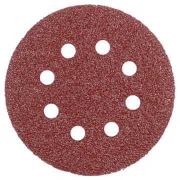 Brusni papir Brusni diskovi s rupama za čičak 5 kom 125 mm P40