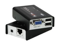 Aten ATEN VE170 KVM produžetak VGA i USB do 100m, crni
