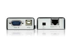 Aten ATEN VE170 KVM produžetak VGA i USB do 100m, crni