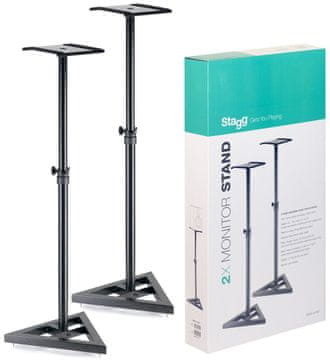 Stagg Stagg SMOS-10 SET komplet 2 stalak za mikrofon, crni