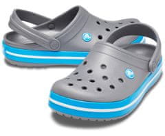 Crocs Crocs Crocband Clogs Unisex Klompe, siva/plava/bijela