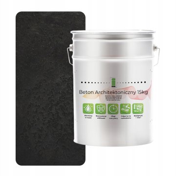 EE Unutarnji arhitektonski beton 15 kg Crni F9005 | Potkrovlje
