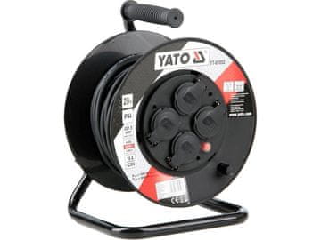 YATO Yato YT-81052 produžni kabel na bubnju, 20 m, 4 utičnice
