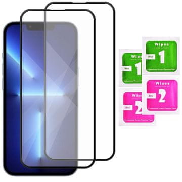 2x kaljeno staklo ZA Apple iPhone 13 PRO cijeli ekran 5D staklo