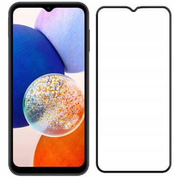 Kaljeno staklo za Samsung Galaxy A14 5G (cijeli zaslon, puni 5D, 9H)