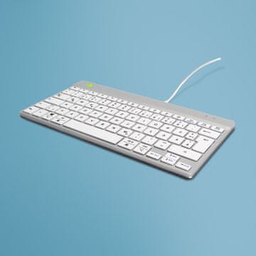 R-Go Tools R-Go Tools R-Go Compact Break ergonomska tipkovnica QWERTZ, bijela