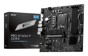 MSI MSI PRO B760M-P DDR4 matična ploča Intel B760 LGA 1700 micro ATX