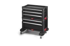 KETER KETER BOOKCASE Set 5 ladica, Organizator alata (Crni, 562x289x502 mm)