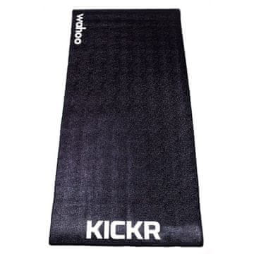 slomart Wahoo Fitness KICKR MAT podloga za sobni bicikl, crna, gumena