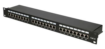 Extralink Extralink CAT6 STP V2 Patch panel, 24 porta