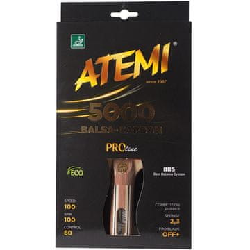 NEW Atemi 5000 Pro stolnoteniski reket, konkavna drška