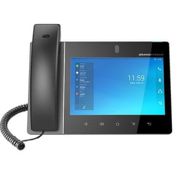 Grandstream Grandstream GXV3480 IP telefon, crni, sa zaslonom na dodir