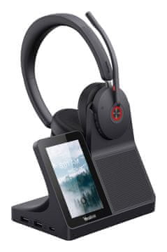 YEALINK Yealink WH68 naglavne slušalice žične & bežične USB-C, crna