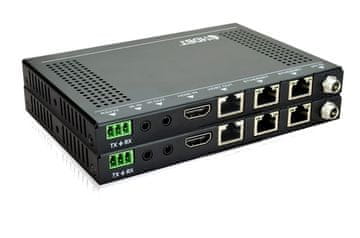 Vivolink VLHDMIEXT422 AV Extender AV odašiljač i prijemnik crni