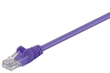 MicroConnect UTP Cat5e mrežni kabel 7,5 m ljubičasti B-UTP5075P