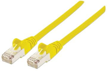Intellinet 350464 mrežni kabel žuti 0,5 m Cat6a S/FTP (S-STP)