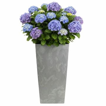 Donica Porto siva beton h75x39,6x39,6 cm