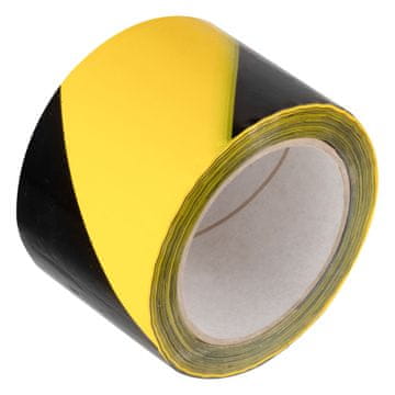 UPOZORAVAJUĆA TRAKA Žuto-crna 72 mm x 100 m