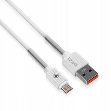 USB kabel Micro USB microUSB 3.1A 1m Fast Bijeli Box Vidvie C510