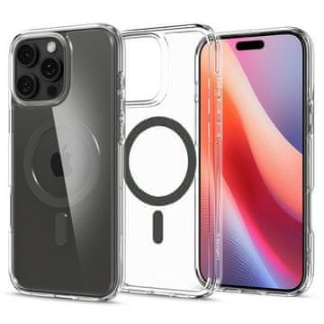 Spigen Futrola za iPhone 16 Pro Max - hibridna grafitna maska MagSafe
