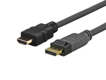 Vivolink PRODPHDMI20 Kabelski adapter 20 m DisplayPort HDMI Crni