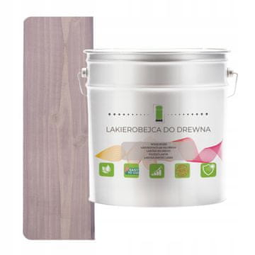 EE Siva hidrofobna lazura za drvo, bez mirisa, polumat, 3 u 1, 5 l H3250