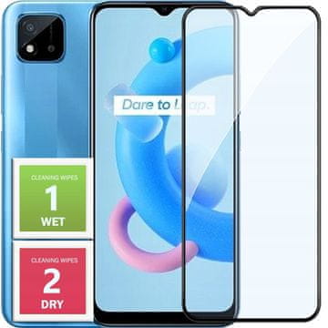 Kaljeno staklo za Realme C2 preko cijelog ekrana 5D 9H staklo