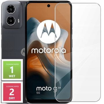 Kaljeno staklo za Motorola Moto G34 5G Zaštitno staklo 9H 2.5D