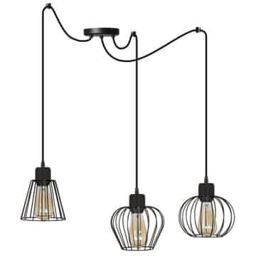 GH Paukova lampa, moderna, raznih boja, potkrovlje, podesiva