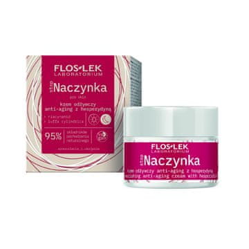 FLOS-LEK Flos Stop Capillaries hranjiva krema protiv starenja za dan/noć