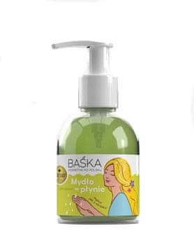 SOLVERX Baśka Cosmetics u Poljskoj tekući sapun s mirisom jabuke 250 ml