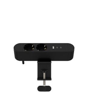MicroConnect MC-MDPS-EU2-30W Višestruka utičnica 2xUSB-C 30W