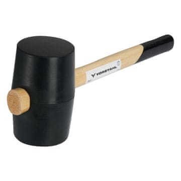 GUMENI ČEKIĆ crni za popločavanje drvena drška 450g