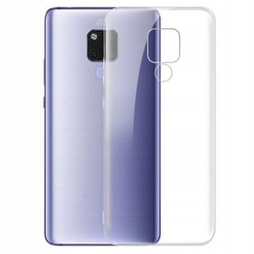 Prozirna futrola sa stražnjim poklopcem za Huawei Mate 20 + staklo
