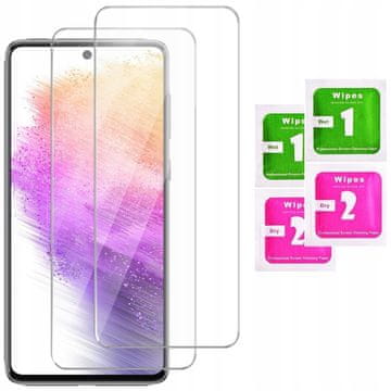 2x kaljeno staklo za Samsung Galaxy A73 5G glass 9H | pakiranje od 2 komada