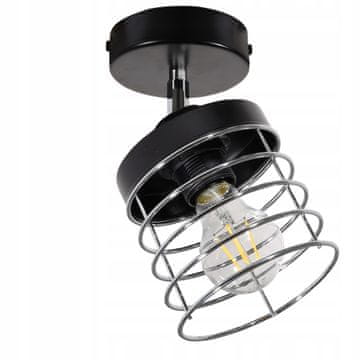 Stropna viseća svjetiljka luster krom LED