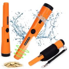 Northix Vodootporni Pinpointer detektor metala s LED-om i futrolom
