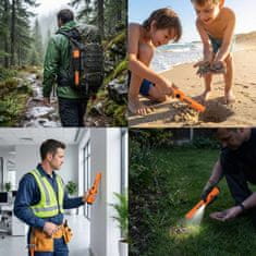 Northix Vodootporni Pinpointer detektor metala s LED-om i futrolom
