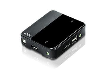 Aten 2-portni USB DisplayPort 4K UHD KVM preklopnik, CS782DP-AT